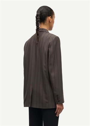 Sahelly blazer 16178 Mulch Stripe Samsøe